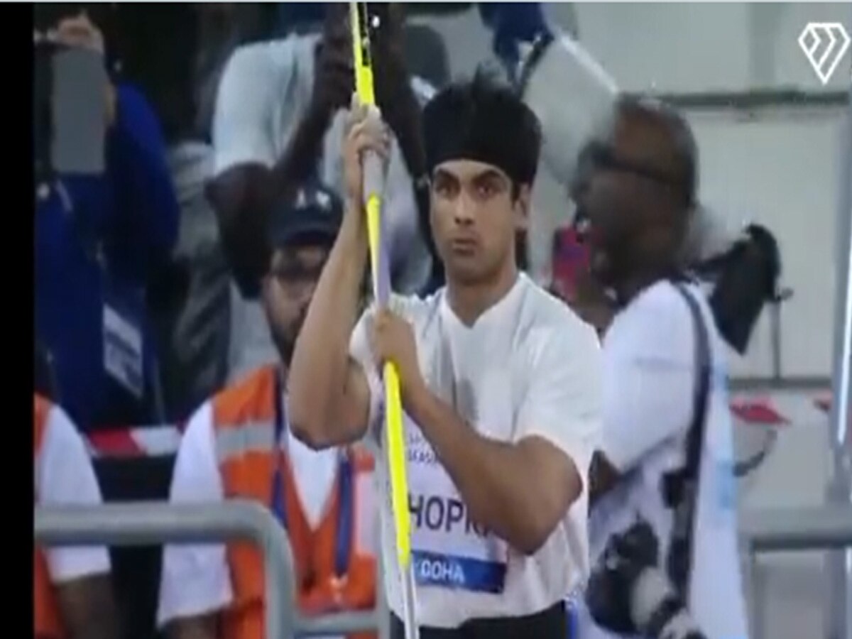 Neeraj Chopra Doha: नीरज चोपड़ा ने डायमंड लीग की शुरूआत जीत से की, 88.67 मीटर दूर फेंका भाला