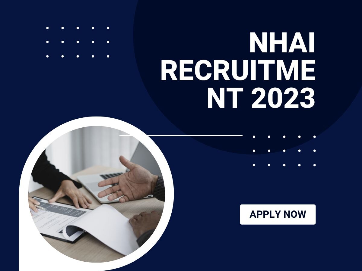 NHAI Jobs 2023: नेशनल हाईवे इंफ्रा ट्रस्ट में होने जा रही भर्तियां, अगर ग्रेजुएट हैं तो फौरन कर दें आवेदन