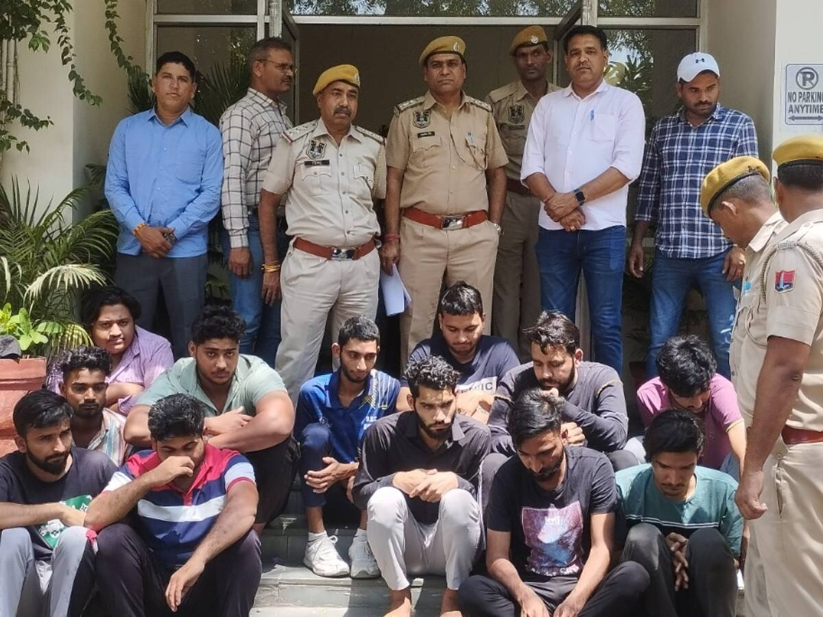 प्रतापनगर में चल रहा था गैम्बलिंग रैकेट, पुलिस ने मारी रेड तो मचा हड़कंप, 12 गिरफ्तार