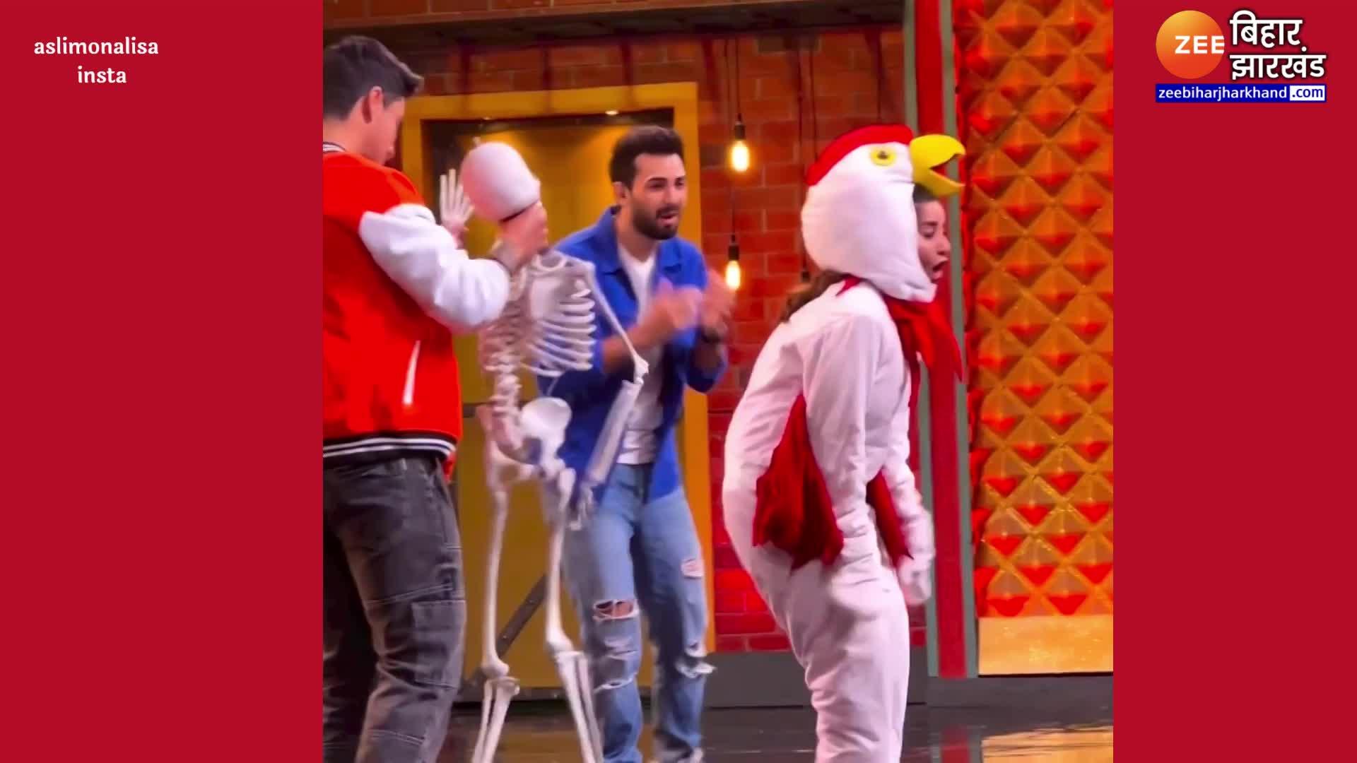 bhojpuri actress Monalisa dance craze video goes viral Monalisa