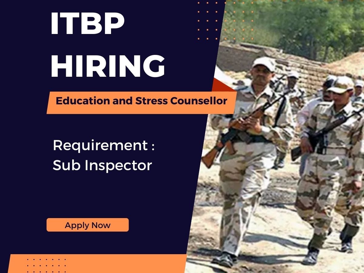 ITBP Jobs: आईटीबीपी में सब इंस्पेक्टर बनने का मौका, जानें कब से कर सकेंगे आवेदन