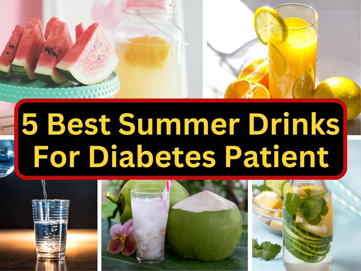 Drinks for diabetes: गर्मियों में पानी की कमी बढ़ा देगी डायबिटीज पेशेंट की दिक्कतें, इन 5 तरीकों से खुद को रखें हाइड्रेटेड