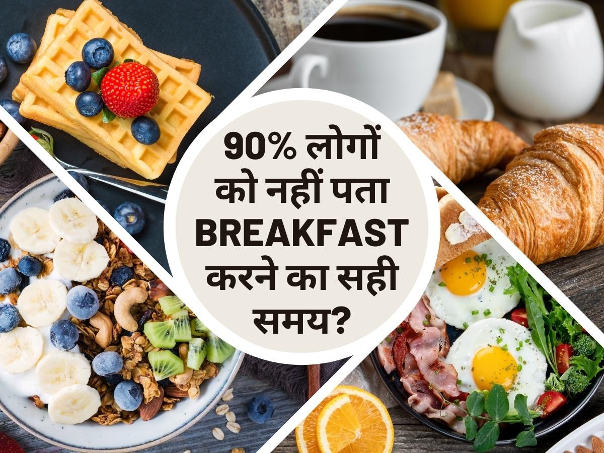 Breakfast Time: नाश्ता करने का क्या है सही समय? 90% लोगों को नहीं पता है इसका जवाब