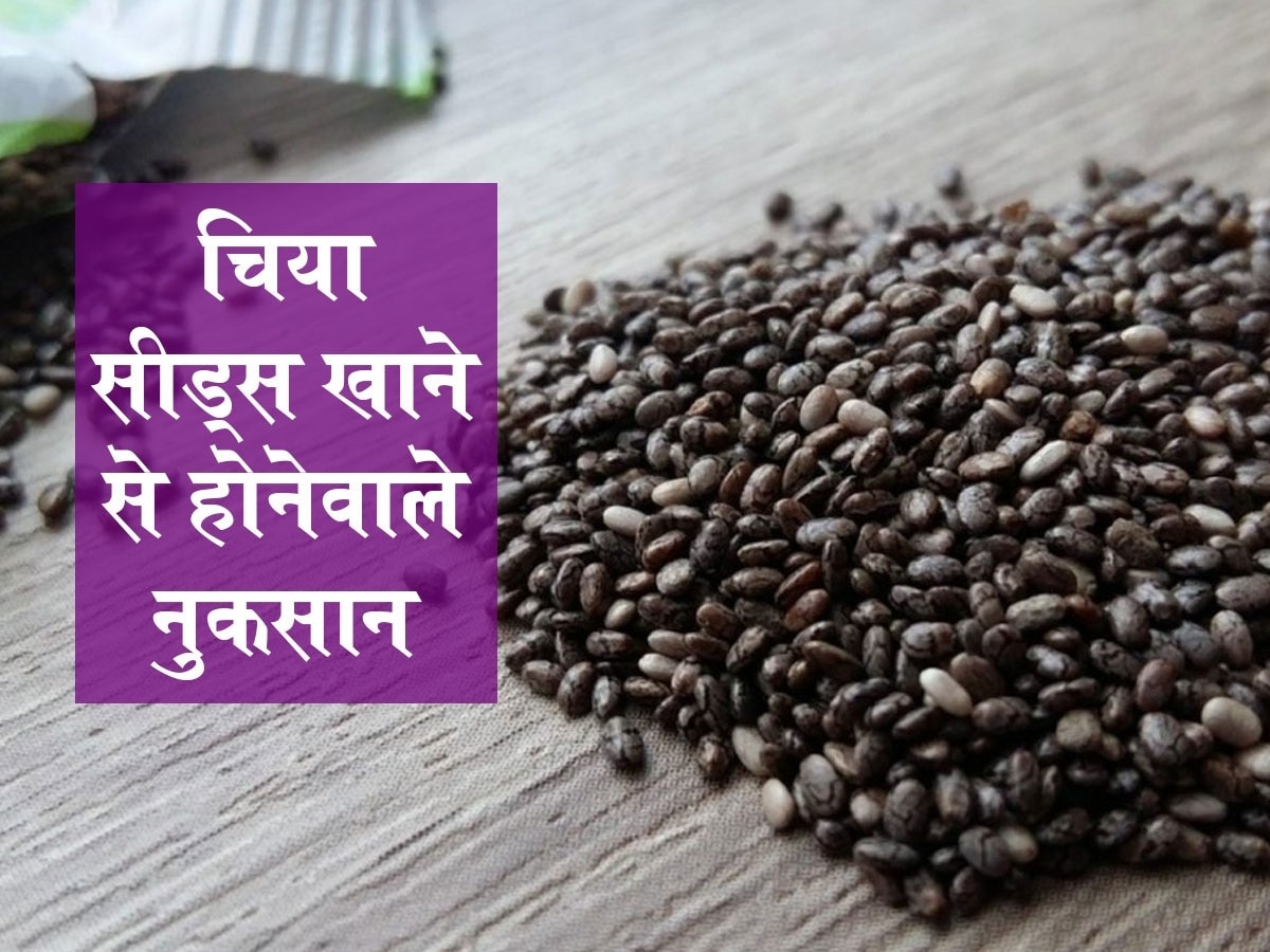 Does Eating Too Many Chia Seeds Cause Side Effects Hindi News, चिया