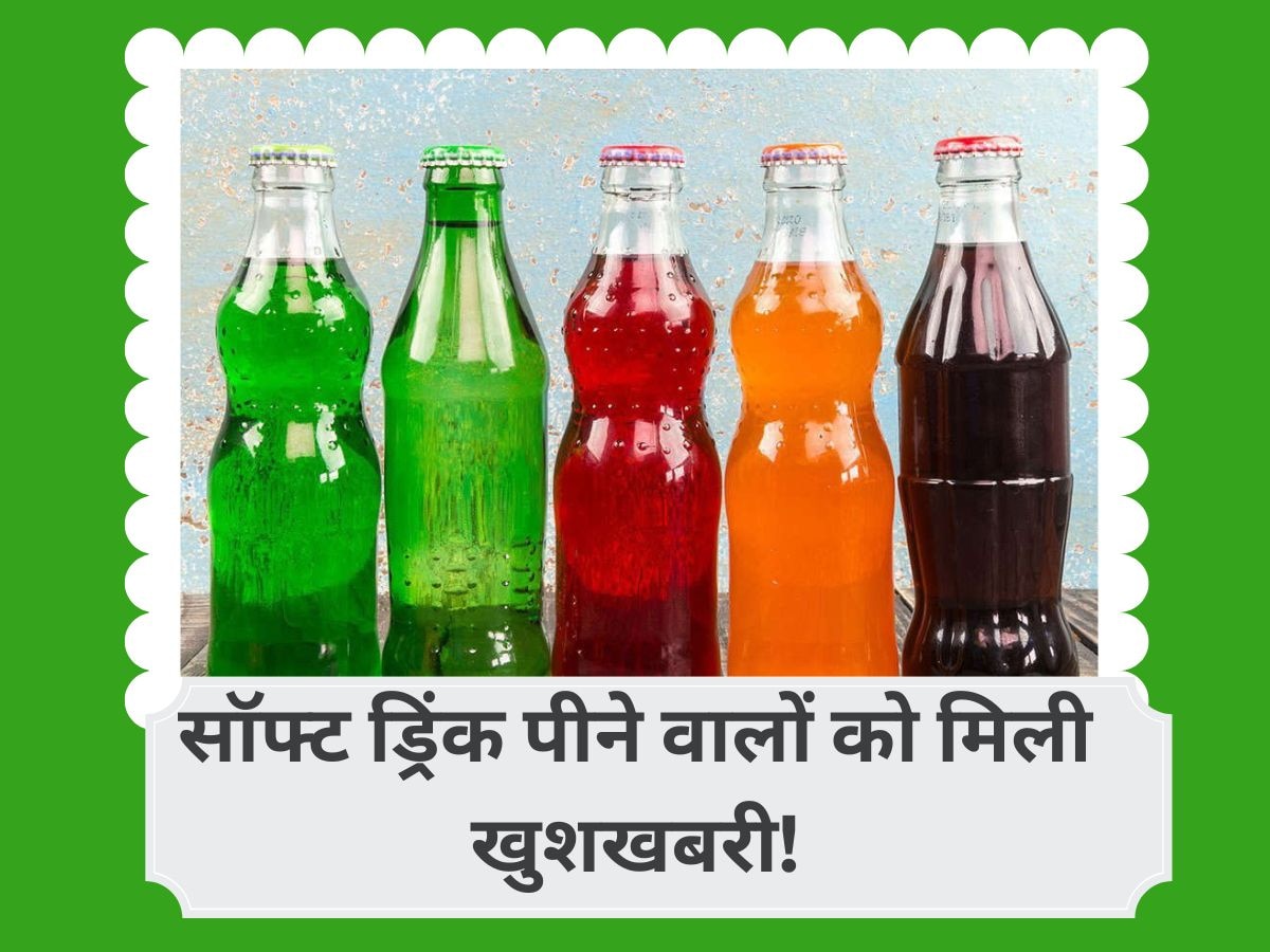 Soft Drinks पीने वालों को मिल सकती है गुड न्यूज, सरकार बना रही बड़ी योजना, जानें क्या?