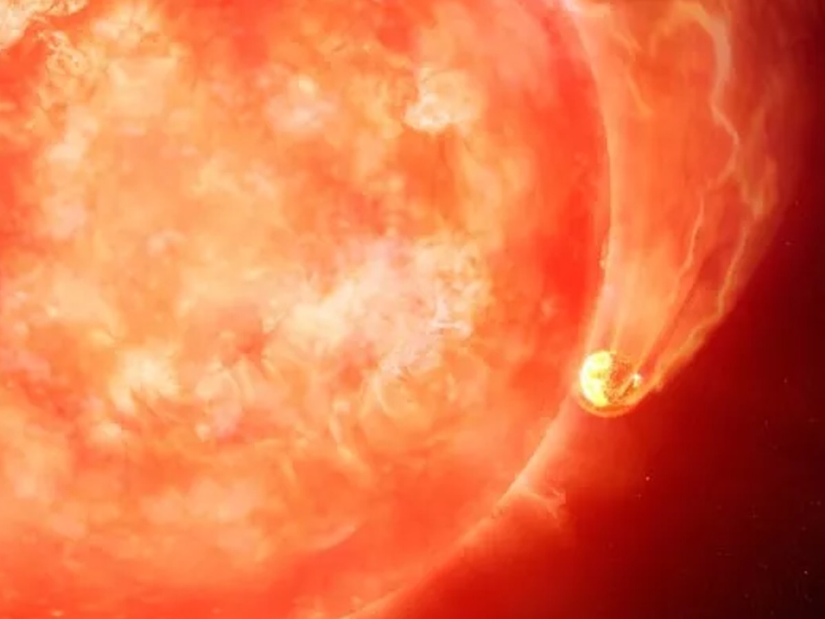 मरते-मरते पृथ्वी से 30 गुना बड़े ग्रह को निगल गया तारा, वैज्ञानिक बोले- पृथ्वी का भी यही हाल होगा