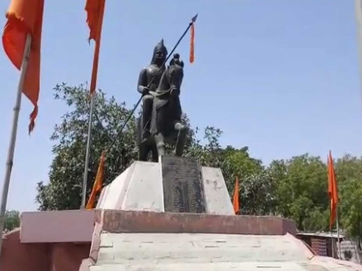 ब्यावर में शिव सेना ने मनाई महाराणा प्रताप जयंती, प्रतिमा पर अर्पित की पुष्पांजलि 