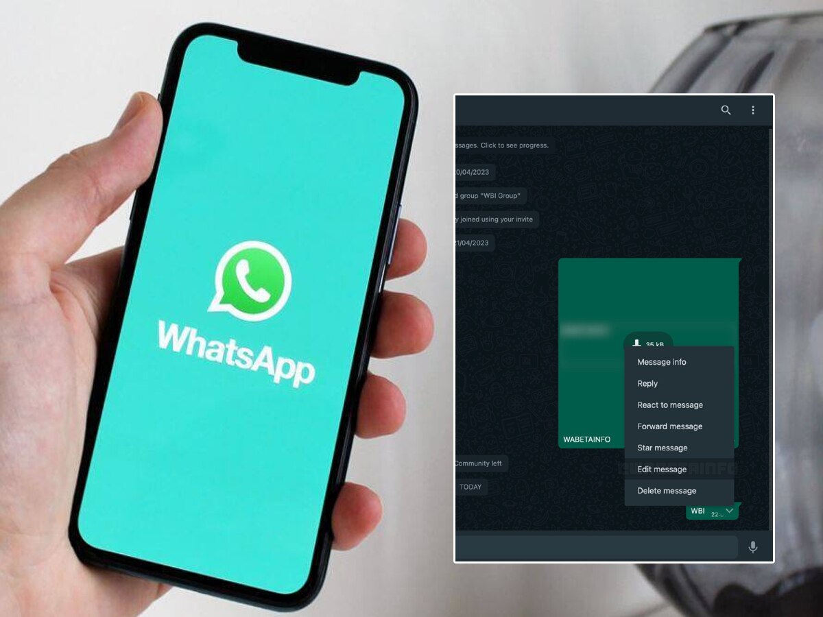 WhatsApp पर भेजे हुए मैसेज में है गलती तो ऐसे करें Edit, नहीं पड़ेगी डिलीट करने की जरूरत