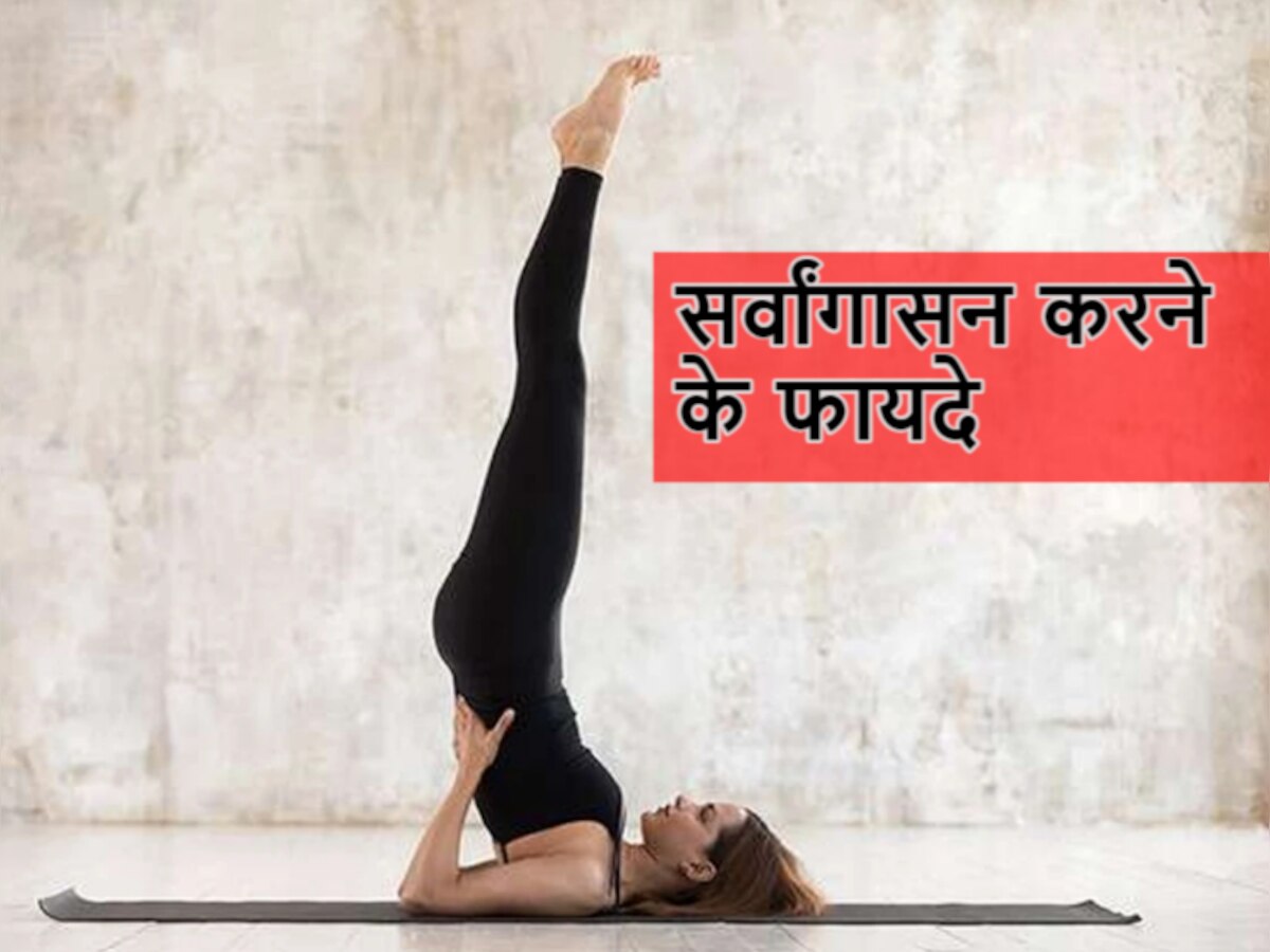 Sarvangasan: पेट और कमर की चर्बी कम होने के साथ बॉडी रहेगी फिट, रोजाना करें ये योगासन