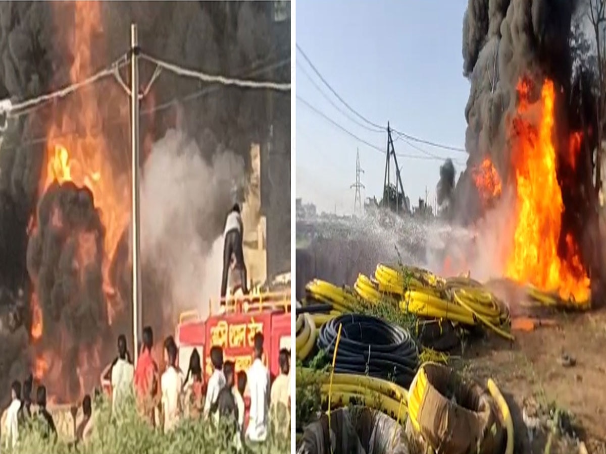 Beawar: गैस पाइपों में अचानक लगी आग, दमकल कर्मियों ने कड़ी मशक्त से पाया काबू, जानिए मामला