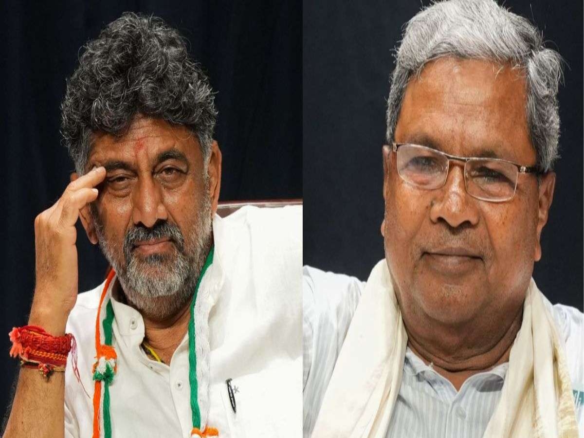 Karnataka: कर्नाटक में CM पद के दावेदार को लेकर खलबली; सिद्दारमैया-डी के शिवकुमार के समर्थकों का पोस्टर वार 
