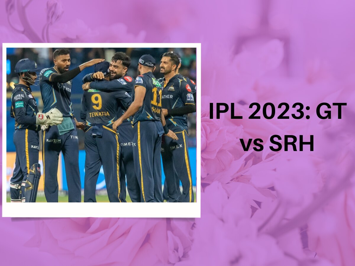IPL 2023 Live: गुजरात को एक जीत से मिल जाएगा प्लेऑफ का टिकट, आज हैदराबाद से होगा महामुकाबला