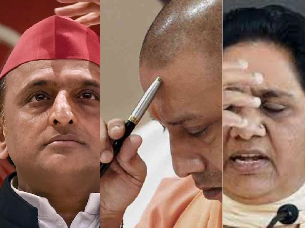 yogi, akhilesh and mayawati