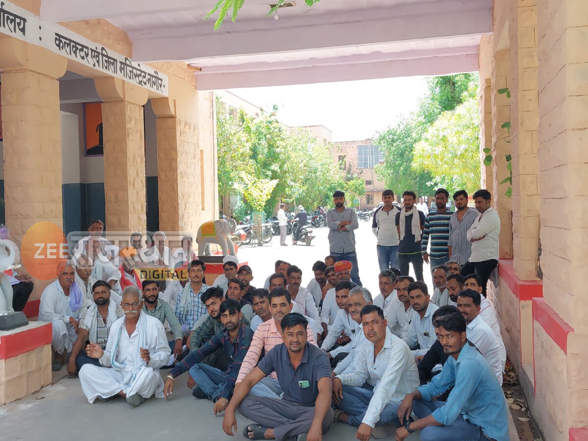 नागौर: निजी सीमेंट कंपनी के खिलाफ ग्रामीणों ने खोला मोर्चा, इस वजह से बड़े आंदोलन की चेतावनी