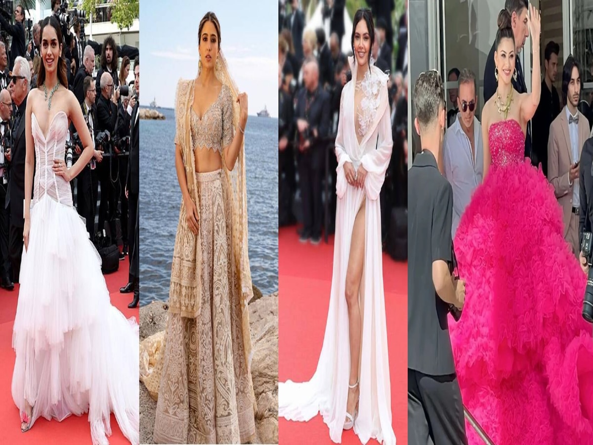 Cannes Film Festival 2025 debut at red carpet Sara Ali Khan Anushka