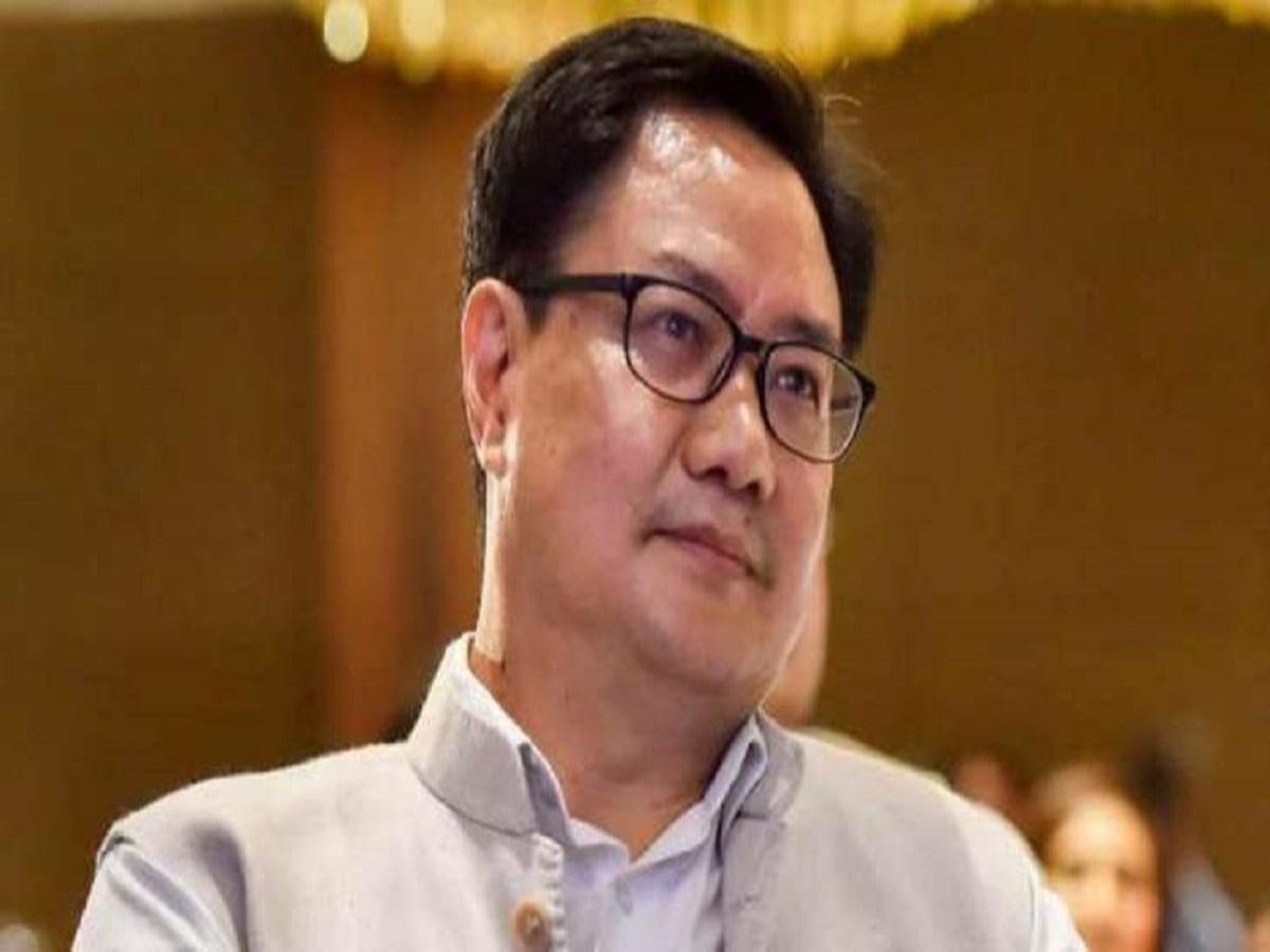 Kiren Rijiju Removes From The Post Of Law Minister Arjun Ram Meghwal