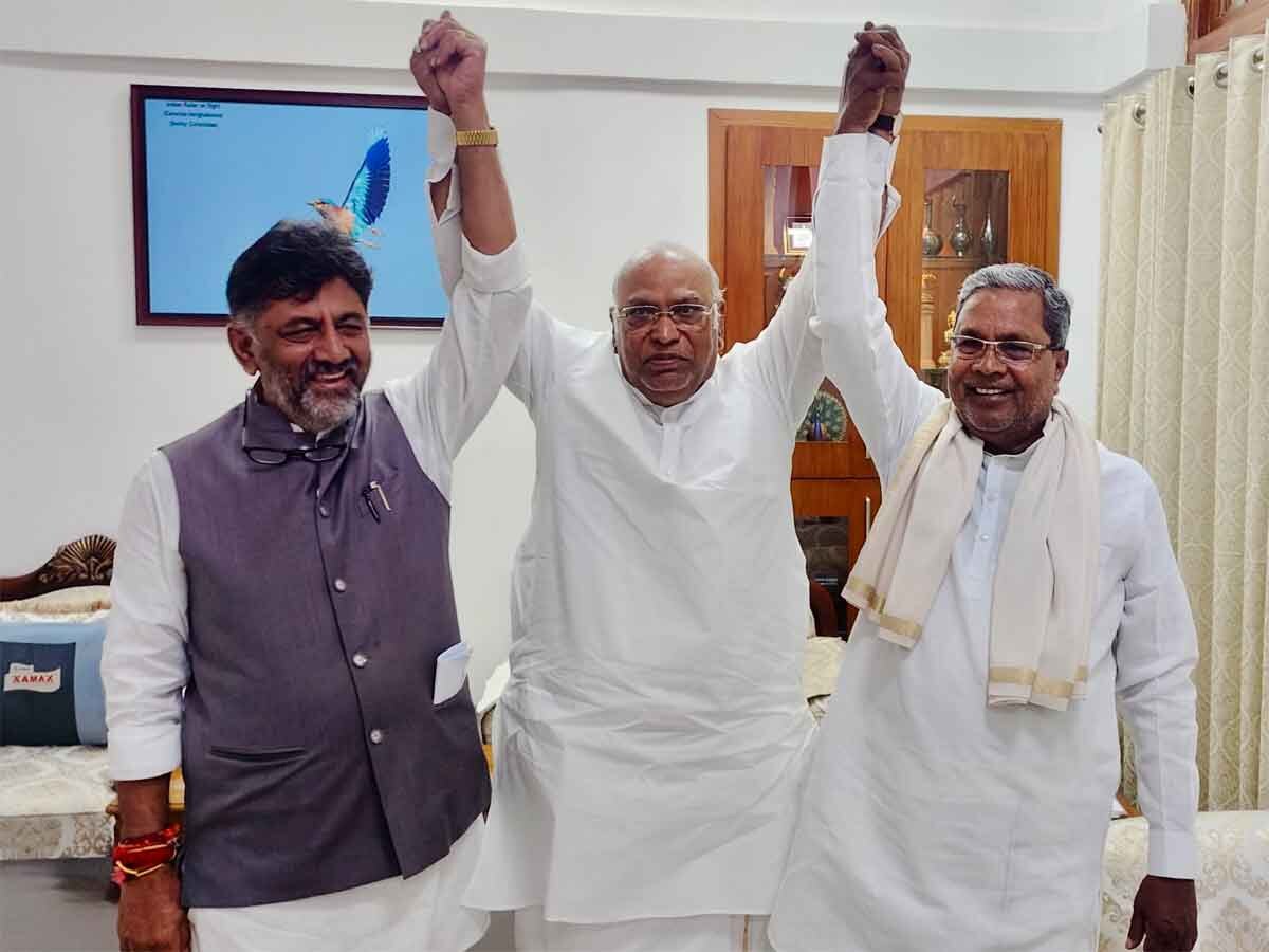 Karnataka CM: हो गया ऐलान, सिद्धारमैया होंगे मुख्यमंत्री, डीके शिवकुमार बनेंगे डिप्टी सीएम