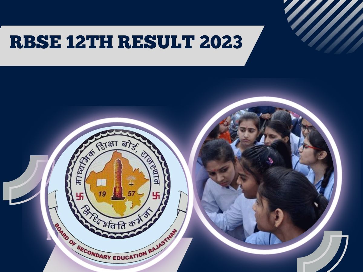 RBSE Rajasthan Board Class 12 Result 2023 declared at official website