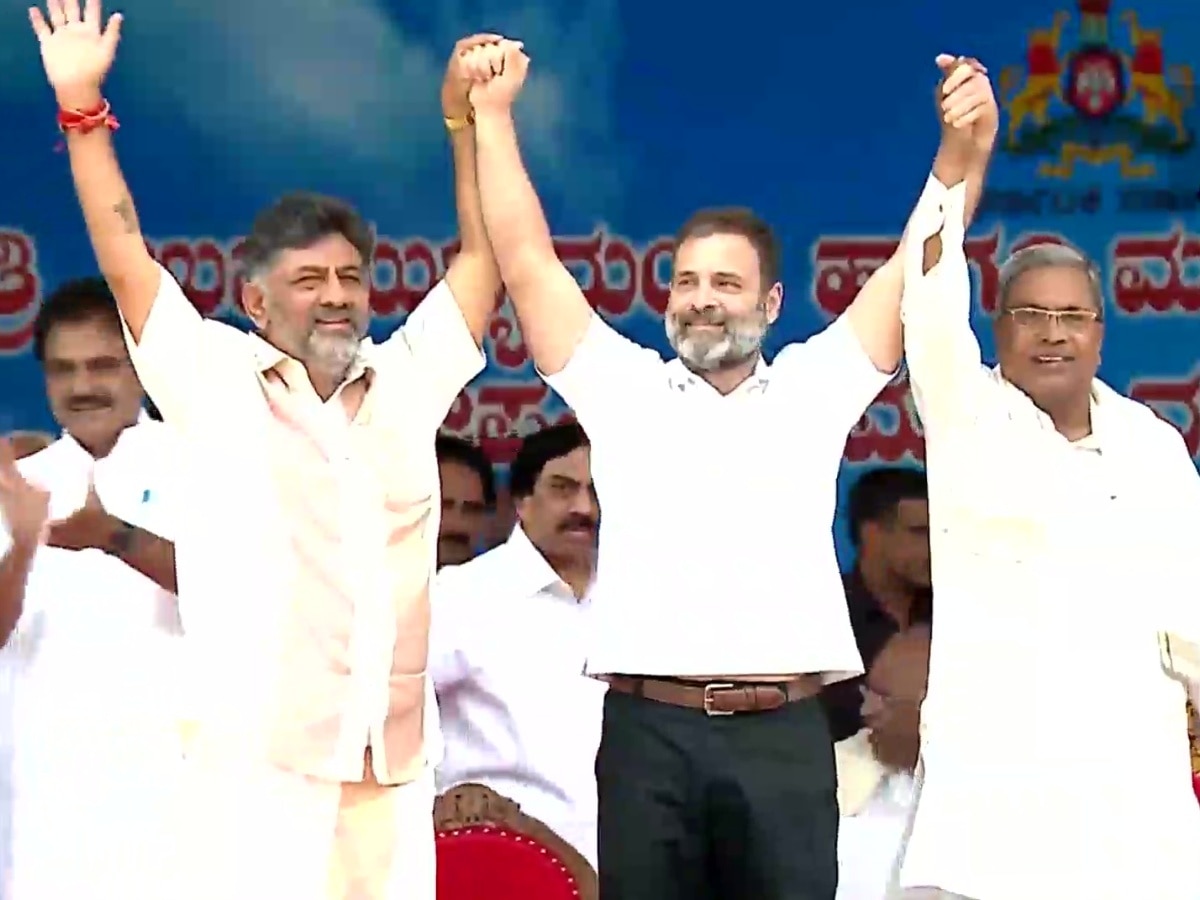 Karnataka Swearing in Ceremony LIVE: सिद्धारमैया ने ली कर्नाटक के सीएम पद की शपथ, जानें मंत्रिमंडल में कौन-कौन शामिल