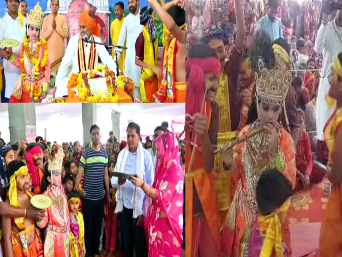 Karauli news: शैली हनुमान मंदिर पर भागवत कथा का आयोजन, मंत्री रमेश मीणा भक्ती में हुए सराबोर