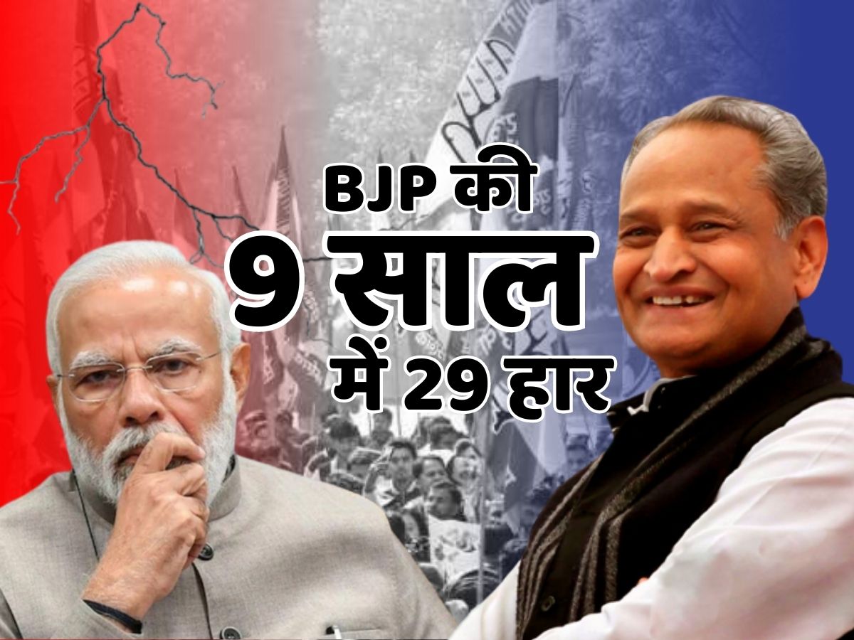 BJP lost 29 elections in 9 years CM ashok Gehlot told why Modi used to