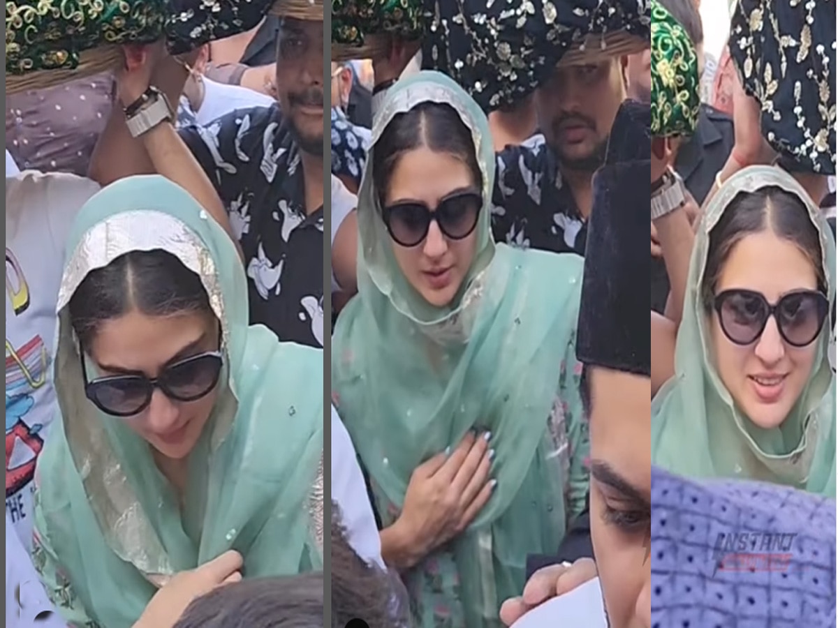 Sara Ali Khan in Ajmer: केदारनाथ के बाद अब अजमेर पहुंची सारा अली खान; Video