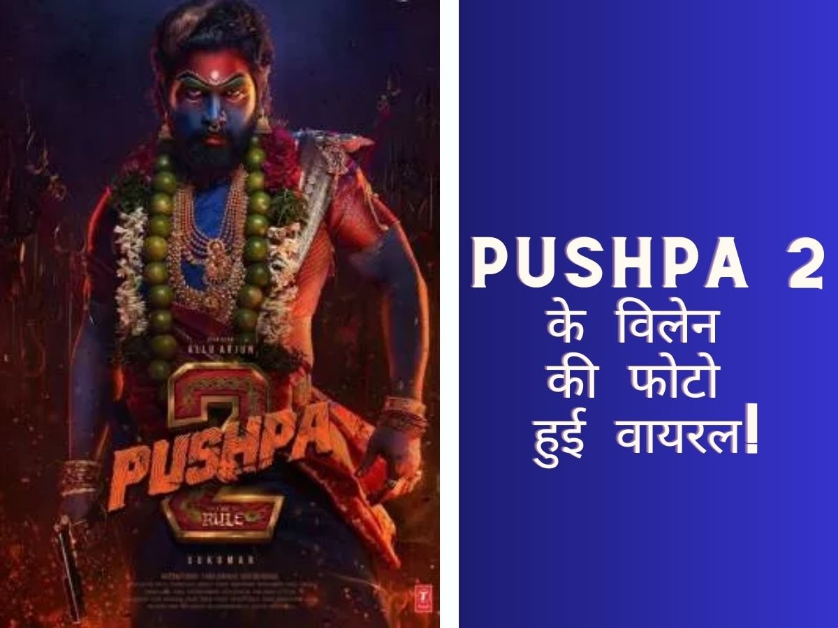 Pushpa 2 का फैंस कर रहे बेसब्री से इंतजार, अब Allu Arjun की फिल्म के विलेन की धांसू फोटो आई सामने!