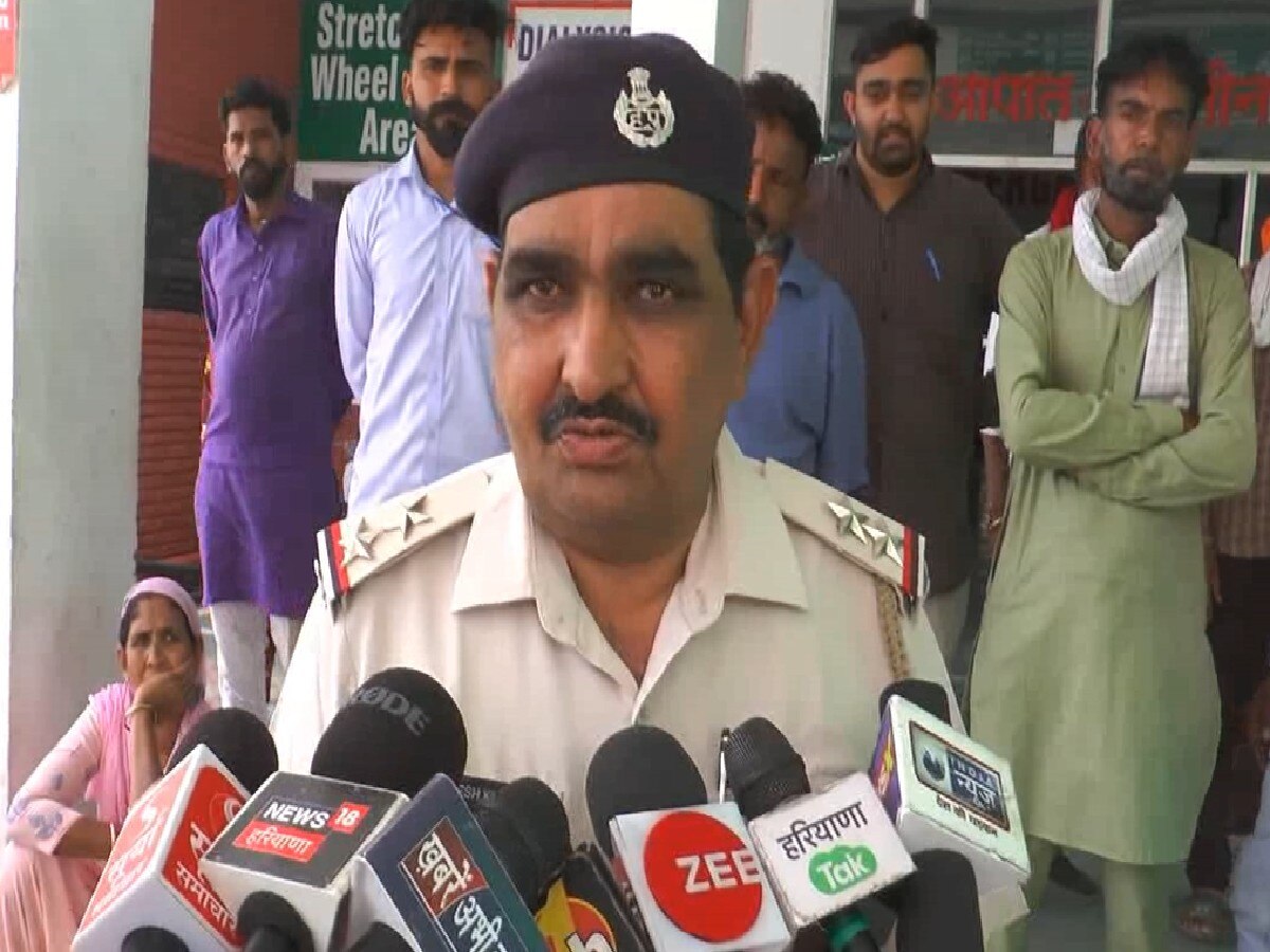 Sirsa News 3 children drown in Ghaggar river villagers take out dead