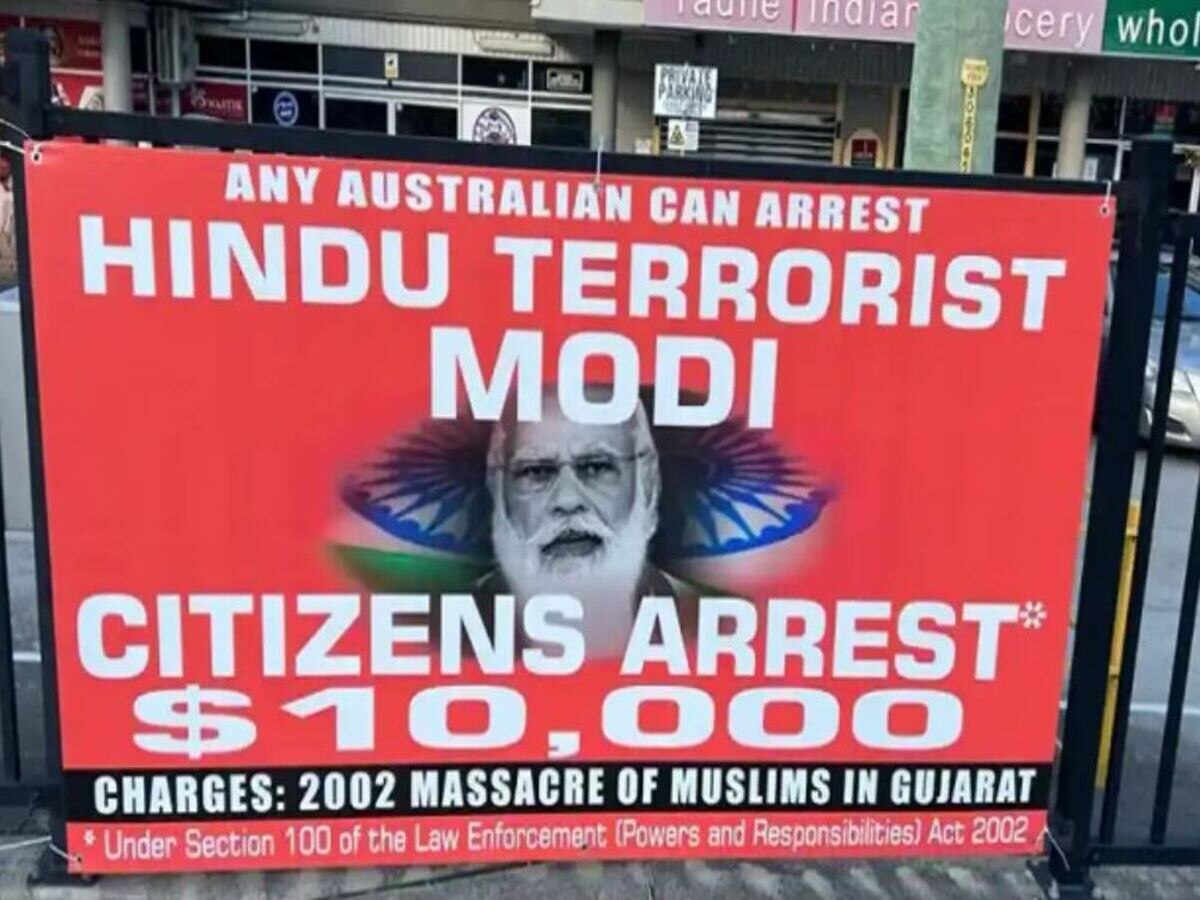  PM Modi Australia Visit: ପ୍ରଧାନମନ୍ତ୍ରୀ ମୋଦୀଙ୍କ ଅଷ୍ଟ୍ରେଲିଆ ଗସ୍ତ ପୂର୍ବରୁ ବିବାଦ, ସିଡନୀ ଠାରେ ଲାଗିଲା ବିବାଦୀୟ ପୋଷ୍ଟର