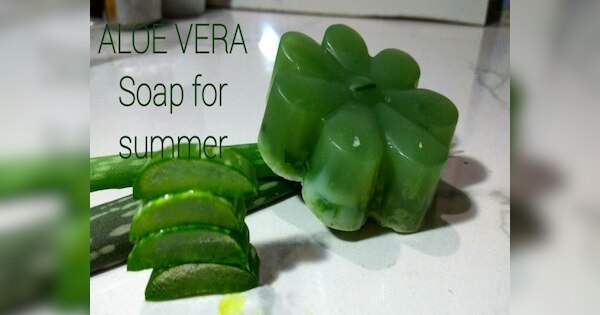 How to make aloe vera soap at home 