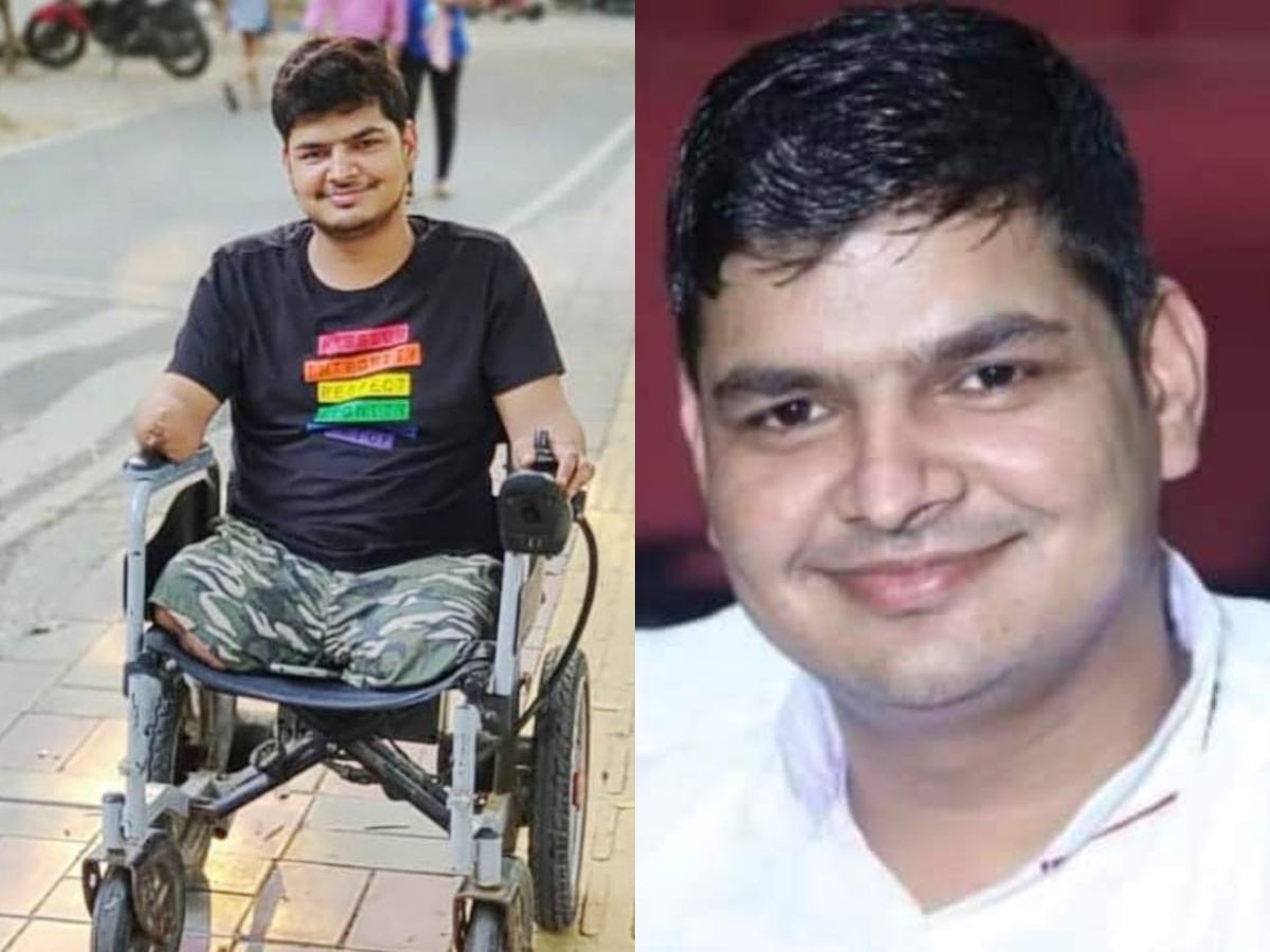 upsc 2022 result mainpuri suraj tiwari cracked upsc first attempt who lost 2 legs and one arm | UPSC Result: दोनों पैर और एक हाथ ना होने के बावजूद भी मैनपुरी के