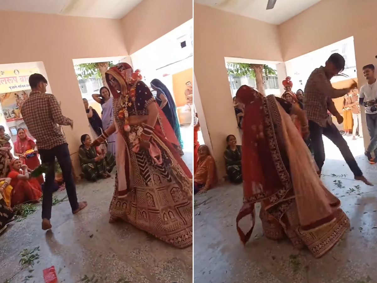 Devar Bhabhi Video: शादी के बाद ससुराल आई दुल्हन को डंडे से मारने लगा देवर, वजह उड़ा देगा आपके होश