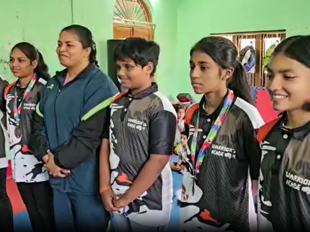 CG News Daughters of Bastar made Chhattisgarh overall champion by winning 5 gold medals CG