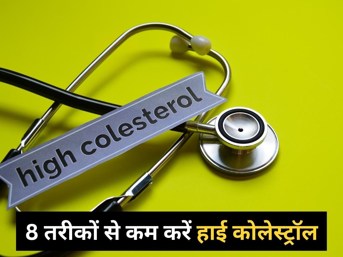 High Cholesterol: गंभीर बीमारियों को न्योता देता है हाई कोलेस्ट्रॉल, इन 8 तरीकों से करें कम