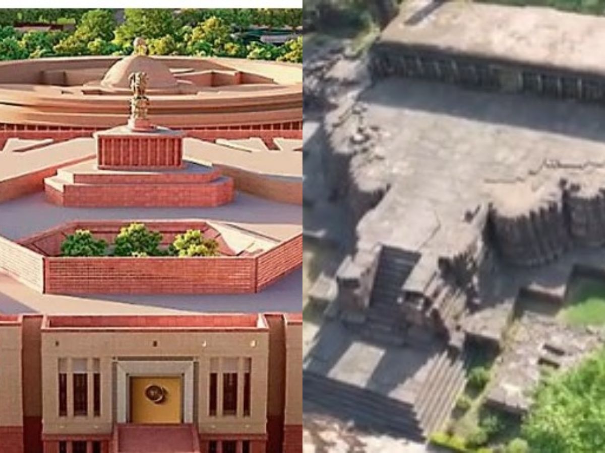 MP News: मध्य प्रदेश के इन दो मंदिरों की तर्ज पर बनी है हमारी पुरानी और नई संसद, जानिए इसके बारे में