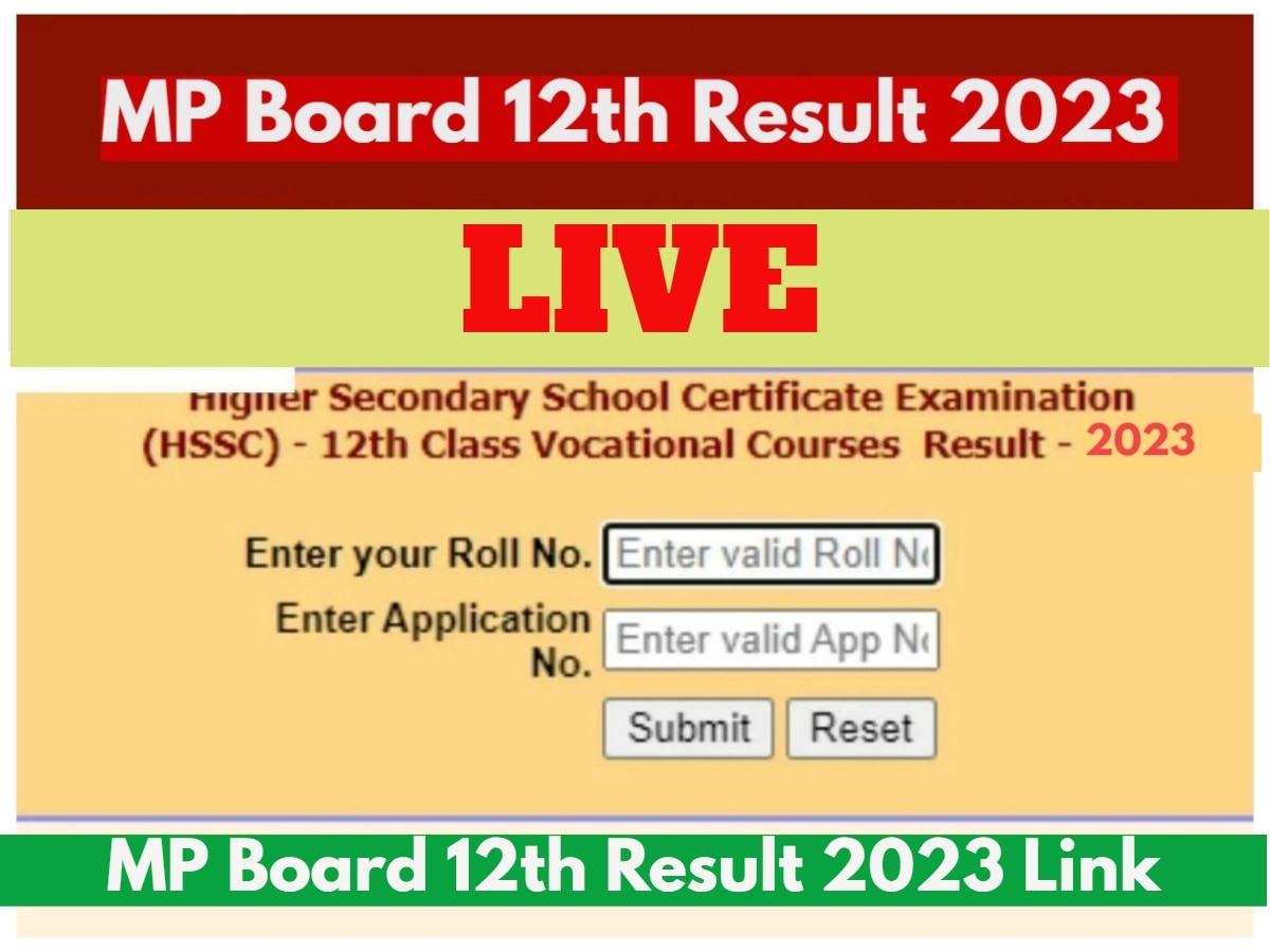 mpbse mp board class 12th result 2023 live updates at mpresults nic in