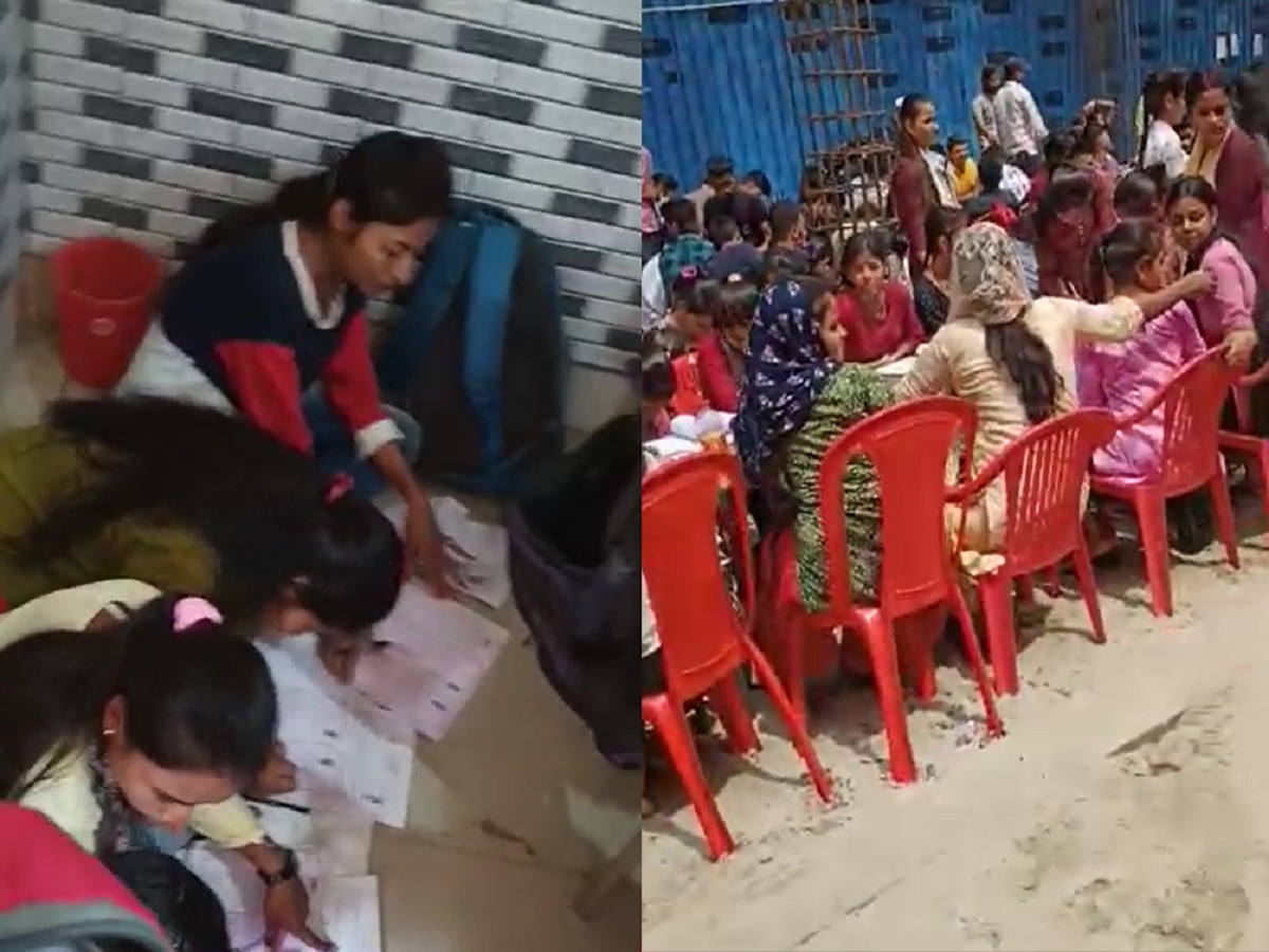 पटना में मोबाइल और गेस पेपर से स्नातक परीक्षा में हो रही नकल, वीडियो वायरल