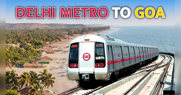 delhi metro now take you to goa beach yellow line dmrc instagram viral ...
