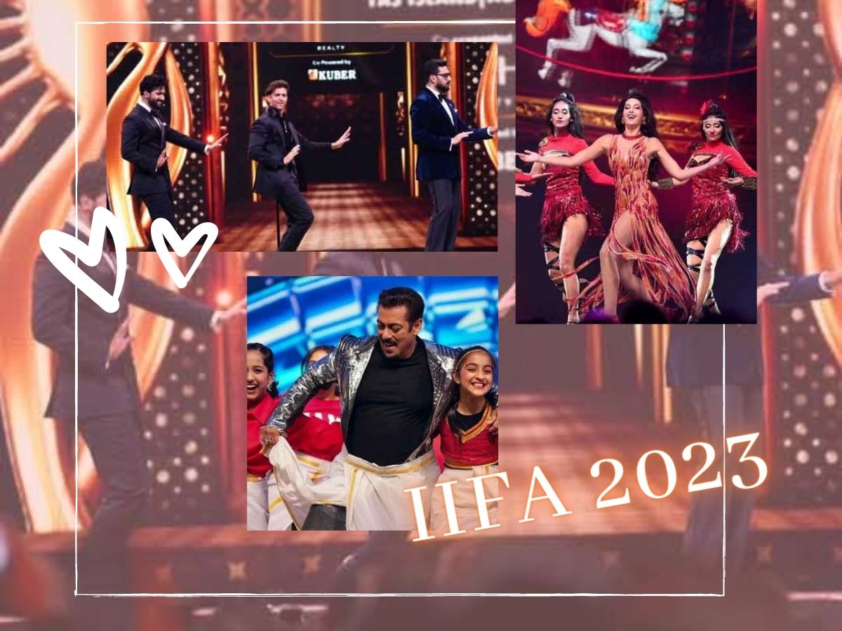 IIFA 2023 Video: लुंगी पहन खूब नाचे Salman Khan तो Hrithik Roshan ने विक्की को सिखाया डांस, जमकर हुई मस्ती IIFA 2023 Video: लुंगी पहन खूब नाचे Salman Khan तो Hrithik Roshan ने विक्की को सिखाया डांस, जमकर हुई मस्ती