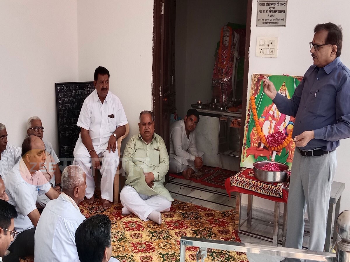 श्रीगंगानगर: युग प्रवर्तक श्री अरुट महाराज की जयंती के अवसर पर पुष्पांजलि कार्यक्रम का हुआ आयोजन