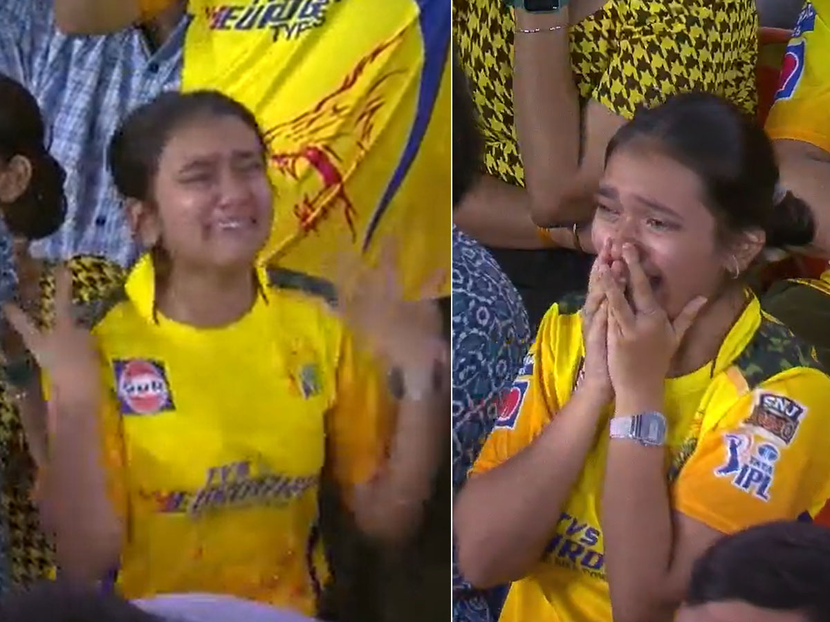 Moments: जडेजा नहीं इस बच्ची के आंसुओं की वजह से जीती CSK, यकीन नहीं तो देख लीजिए VIDEO Moments: जडेजा नहीं इस बच्ची के आंसुओं की वजह से जीती CSK, यकीन नहीं तो देख लीजिए VIDEO