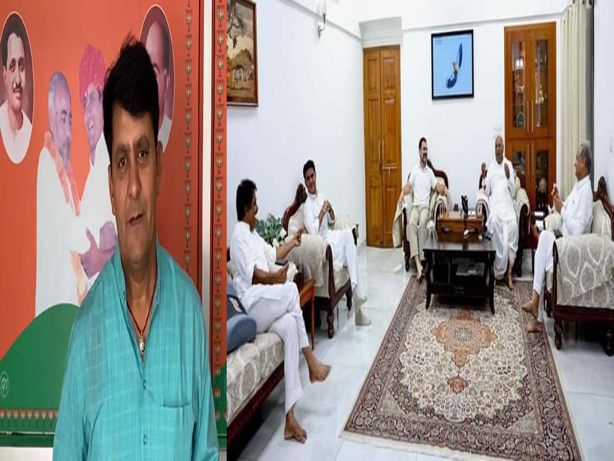 दिल्ली में अशोक गहलोत और सचिन पायलट की सुलह के बाद, राजस्थान में बीजेपी ने खड़े किए सवाल दिल्ली में अशोक गहलोत और सचिन पायलट की सुलह के बाद, राजस्थान में बीजेपी ने खड़े किए सवाल