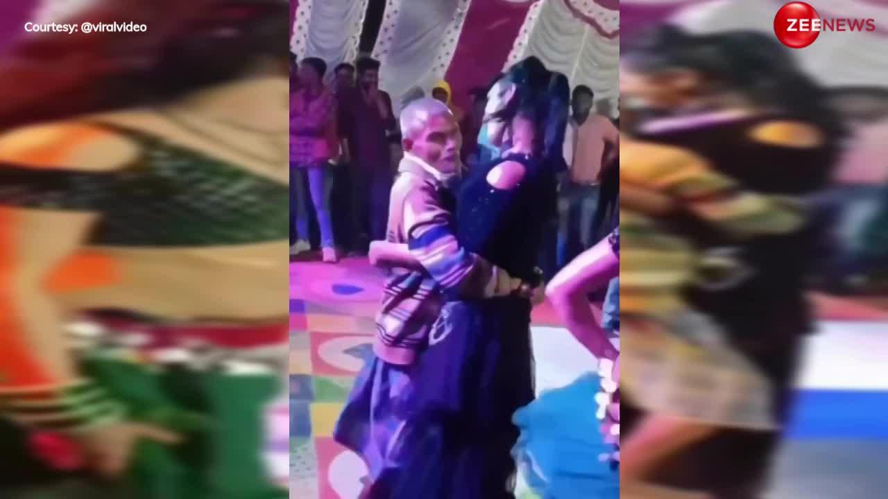 Dada Video: शादी में नाचते-नाचते आउट ऑफ कंट्रोल हुए बूढ़े दादा, लड़की के  साथ की ऐसी हरकत, देख दादी हो गई गुस्से में लाल