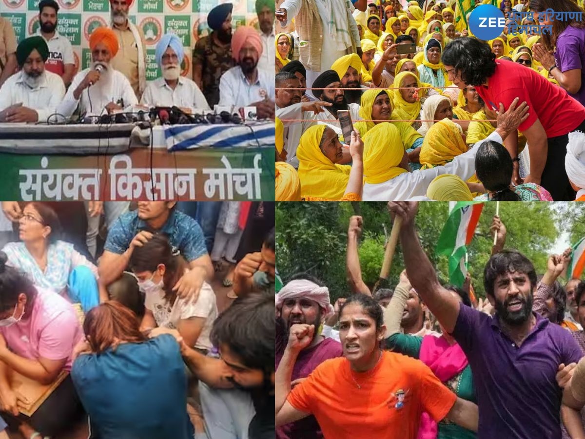 Wrestlers Protest: ਪਹਿਲਵਾਨਾਂ ਦੇ ਸਮਰਥਨ 'ਚ ਆਇਆ ਸੰਯੁਕਤ ਕਿਸਾਨ ਮੋਰਚਾ; 1 ਜੂਨ ਨੂੰ  ਪ੍ਰਦਰਸ਼ਨ ਦਾ ਕੀਤਾ ਐਲਾਨ