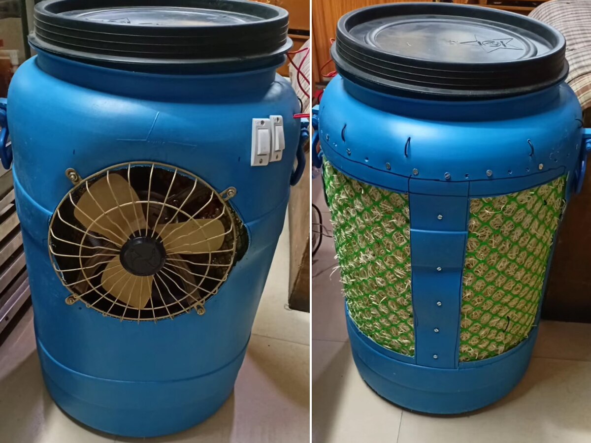 Desi Jugaad Spend only some money in summer make AC like cooler at