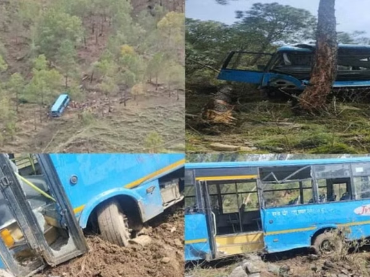 HRTC Bus Accident: हिमाचल के करसोग में 300 फीट नीचे खाईं में गिरी बस, 40 से अधिक लोग घायल   