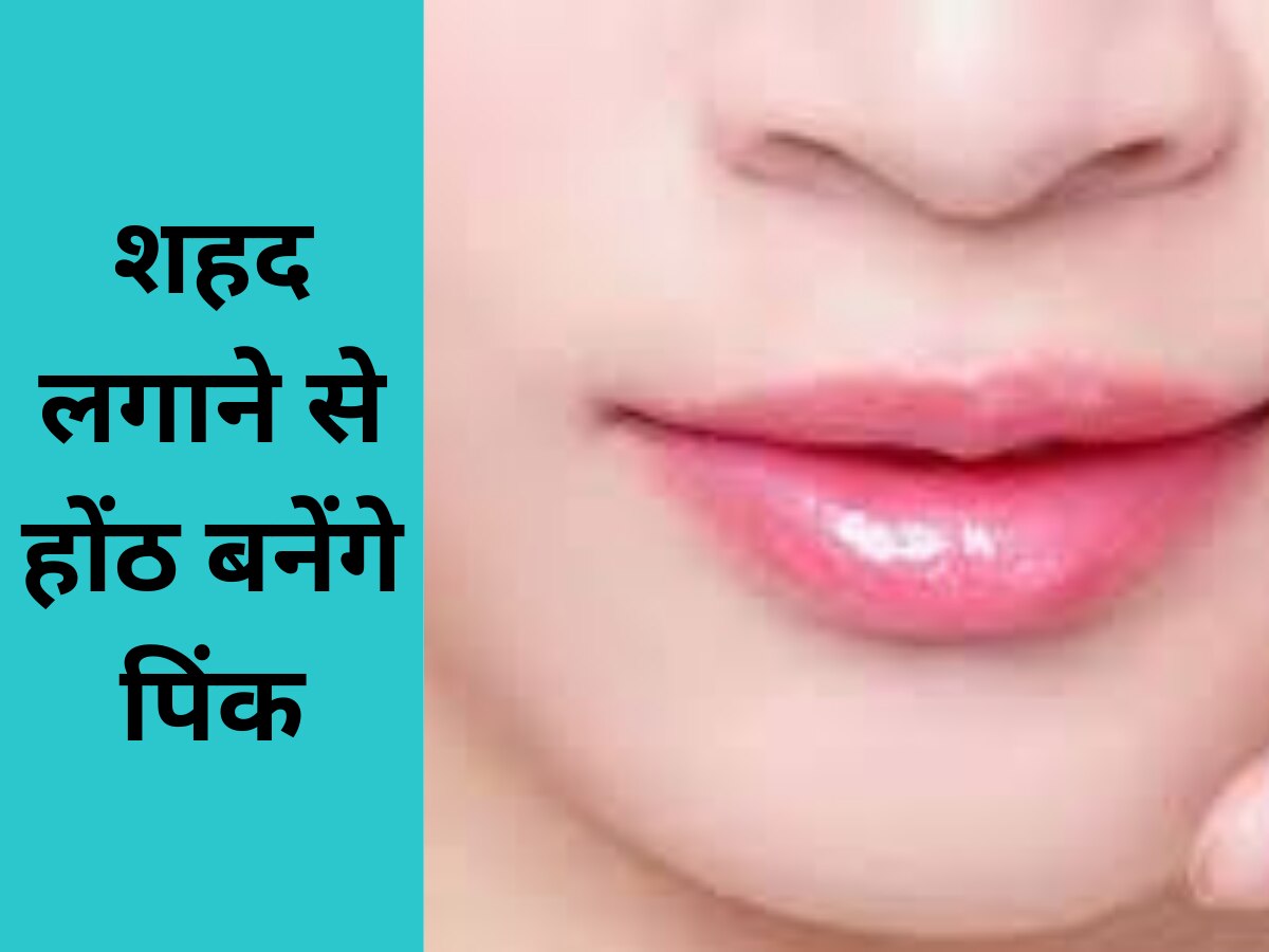 lips care tips Apply honey on lips for pink lips Lips Care Tipsपिंक
