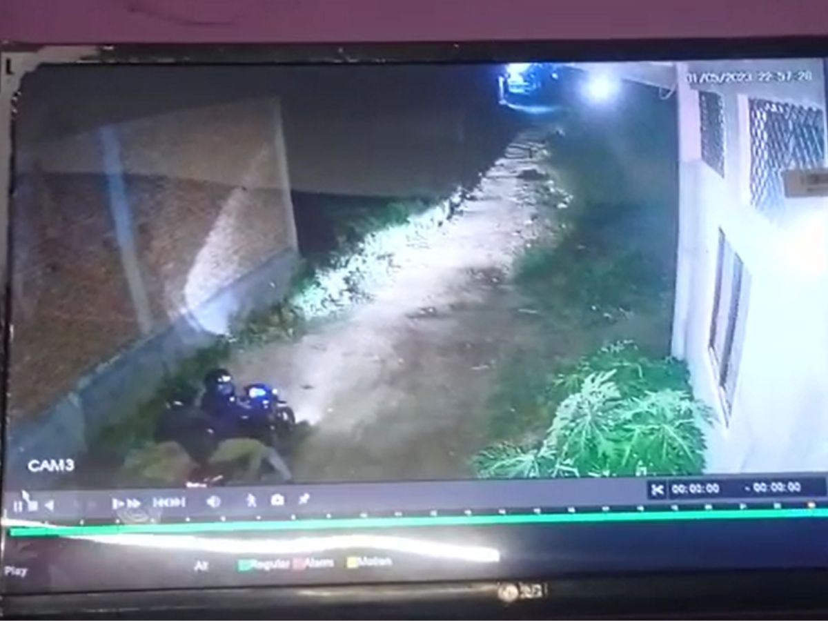 Unnao Firing CCTV Photo
