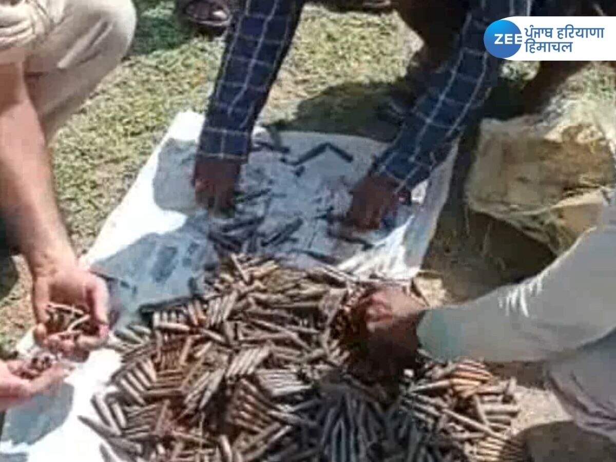 Ammunition recovered: ਸਰਹਿੰਦ ਨਹਿਰ 'ਚੋਂ ਭਾਰੀ ਮਾਤਰਾ 'ਚ ਅਸਲਾ ਬਰਾਮਦ