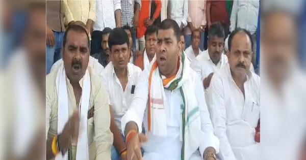 RJD MLA mukesh roshan protest against nitish kumar bihar police know ...